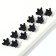 Hair crab, mini, set "Princess", 10 pcs., 1.5 x1.5 cm