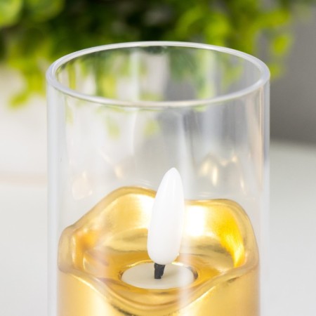 Night -night "Golden Candle" LED from 3xlr44 batteries 5.4x5.4x10.5 cm Risalux-3