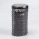 Organizer for storing cotton pads "Black Secret", with a lid, 18 × 10 × 7.5 cm, black color