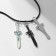 Japan's pendant of three daggers, color, 45 cm
