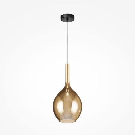 Suspension lamp Maytoni Mod271PL-01B2, 1HE27, 60W, 20x20x344 cm, Black color black