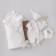 Kinderlitto Satin discharge kit, 4 items, height 50-56 cm, color milk