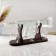 Mini -bar machine, on a stand, for 2 persons, shtof - 800 ml, glasses 330 ml, 53 x 7 x 23 cm