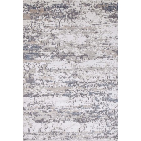 Rectangular carpet Merinos Silver, size 200x300 cm, color Cream-Silver-BG