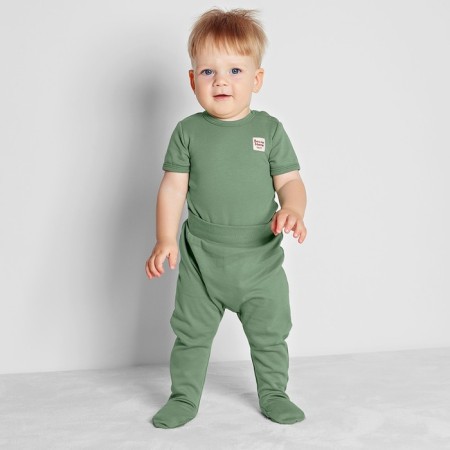 Children's sliders with closed legs Basic, height 68 cm, green color-3