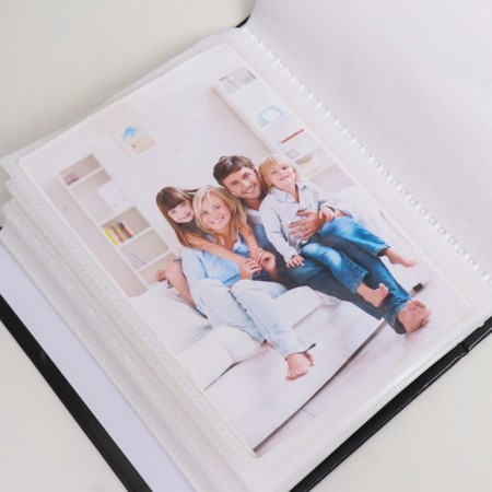 Photo album in 100 photos 10x15 cm, plastic. sheets "russian suvenir" harmonic-4