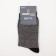Male wool socks, black color, size 43-46