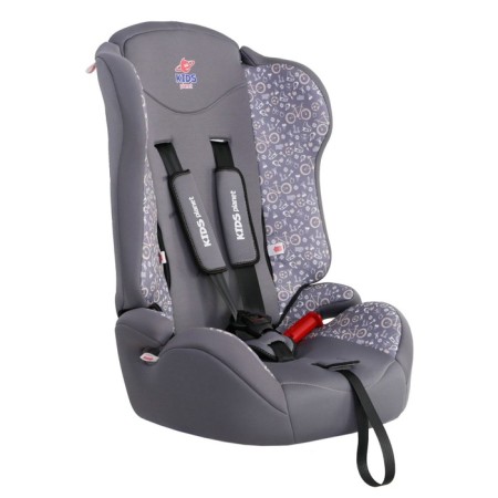 Car Seat Kids Planet Meteor, group I/II/III, bicycle, gray