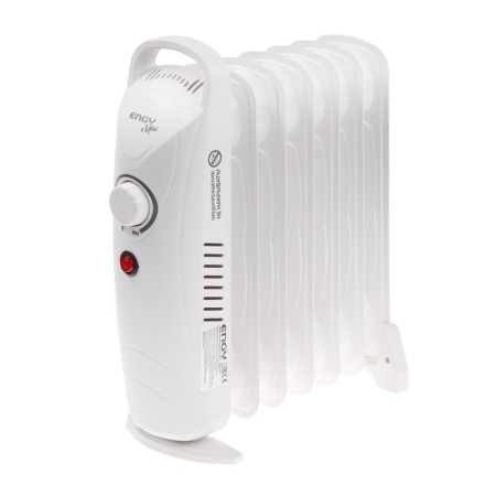 ENGY EN-1707 heater, oil, 700 watts, 7 sections, white-1