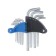 A set of tundra keys, Torx Tamper, CRV, TT10 - TT50, 9 pcs.