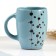 Mug "Festive" 0.4l / 11.5x9.5cm, blues