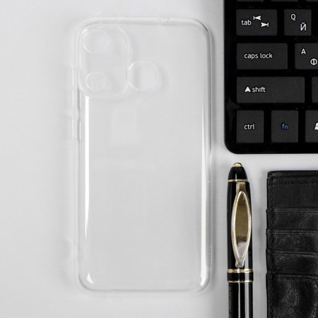Ibox Crystal case for ITEL A27, silicone, transparent