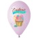 Shar Latex 14 “Sweet Birthday”, Pastel, 1-Sit, set 25 pcs., Mix