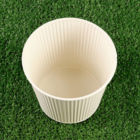 Kashpo "Vederko Killy" white, 14x14x13cm-3