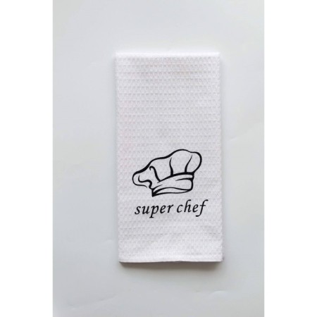 Kitchen CHEF: take, mittens, towel 38x63 cm, black color black-2