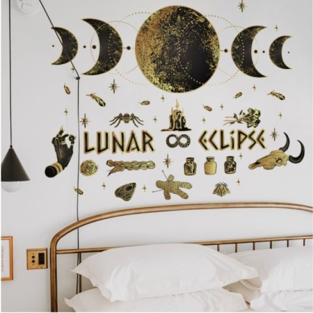 Stick plastic interior color "lunar eclipse" set 2 sheets 30x60 cm