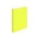 Folder with A4 clamp, 700 μm, 27 mm spine, calligrata duble neon, inner pocket, up to 180 sheets, yellow neon