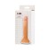 Anal phalloimitator Toyfa, PVC, bodily color, 14 cm