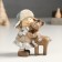 Souvenir Polystone "Baby/Baby in a head-hat, with a moose" Bezh MIX 4x8x10.5 cm
