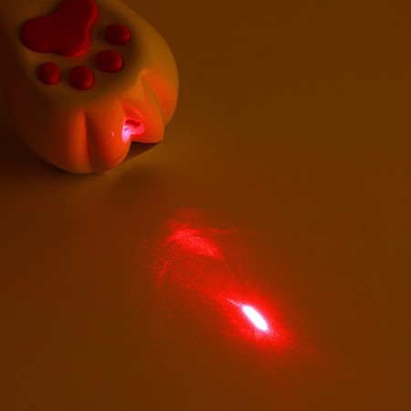 Laser pointer for animals, 5 pictures, 100 mAh, range up to 8 m, red beam, usb-3