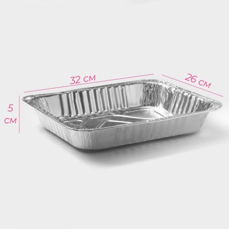 Dilan foil baking form, 32 × 26 × 5 cm-1