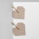 Earrings Metal "Heart" techno, color gold