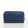 Cosmetic bag with lightning, textura, blue color
