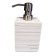Brick liquid soap dispenser, white color