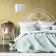 Konni set: cover of 160 x 220 cm, pillowcases 40 x 40 cm - 2 pcs, blue