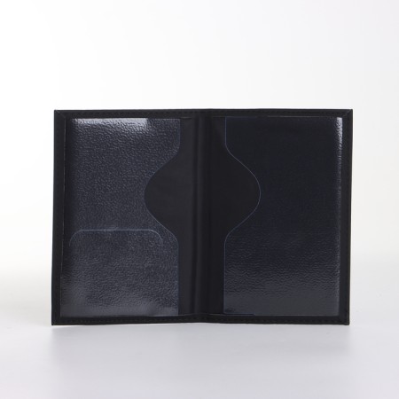 Cover for passport, black color-2