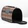 Bag - carrying for animals with a curtain, size S, 37 x 20x 24 cm, checkered
