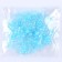Field for decor with beads, length - 4.8 m, blue color