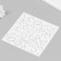 Plastic stencil "Texture" 15x15 cm