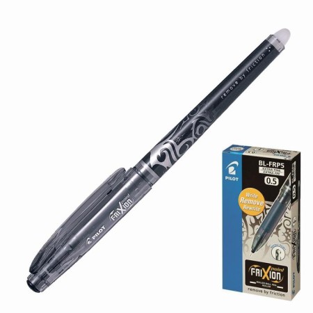 Gel handle Erased Pilot Frixion, node 0.5 mm, black ink, price for 1 pcs