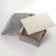Storage box with zipper "Ron", 42 × 29 × 14 cm, color gray color