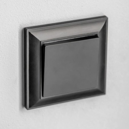 Single-valve switch WL08-SW-1G, black color-4