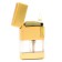 Gas lighter, piezo, silicon in the kit, gold