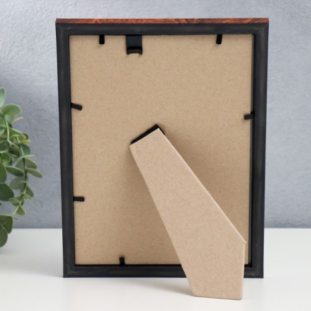 Photo frame plastic 15x21 cm 682 Dark nut-3