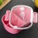 Lunch-Box Plastic "Practicality", 3 compartments, with removable cells, 18.5 × 14 × 7 cm, color mix