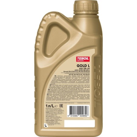 Motor oil Teboil Gold L 5W-30, synthetic, 1 liter-2