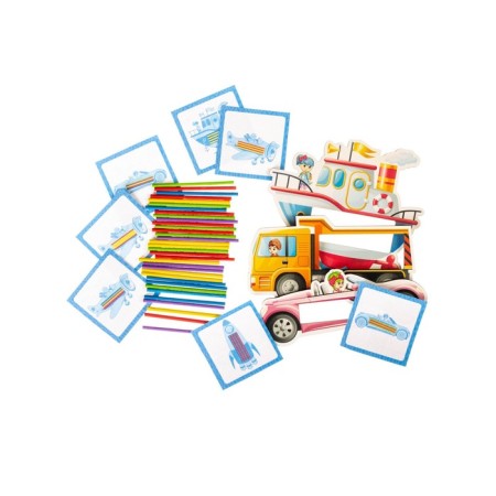 The training game "Countable sticks. Transport"-4