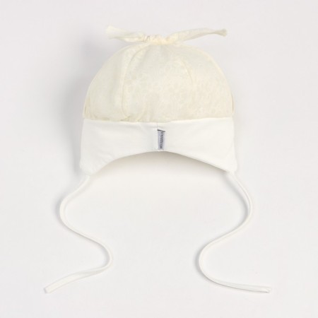 Children's hat, milk color, size 44-46-2