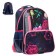 School backpack, 37 x 26 x 13 cm, ergonomic back, calligrata orth "flowers"