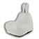 A chair "Bunny" with big ears, size 80x80x90 cm