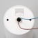 Binel lamp GU10 White 6x6x11 cm