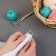 The knitting needles are circular, for knitting, with a metal cable, d = 3.5 mm, 14/80 cm