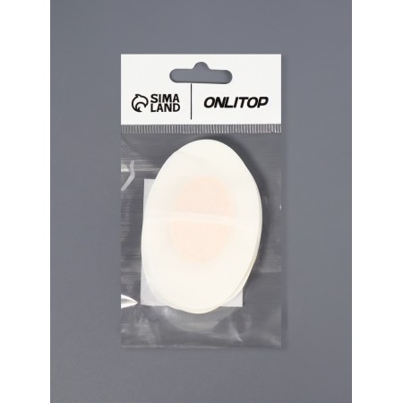 Protective plate d/legs on CL based (nab 10pcs price for nab) 4.4*6.8 cm transparent/beige-2
