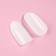 Tips for nail extension, 500 pcs, oval shape, in a bag, 10 sizes, milk color