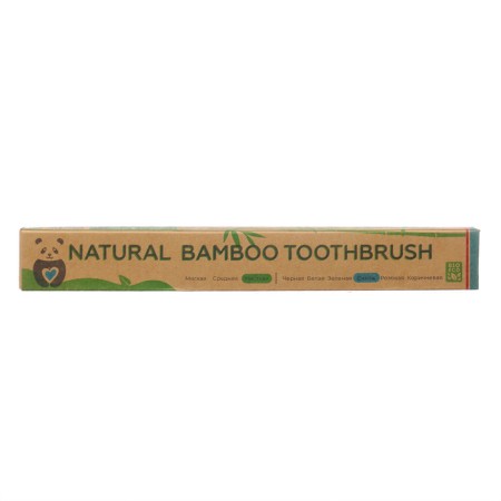 Bamboo Toothbrush hard, 5 pieces, mix of flowers-10