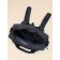 Baby bag, size 9x22x24.5 cm, black color